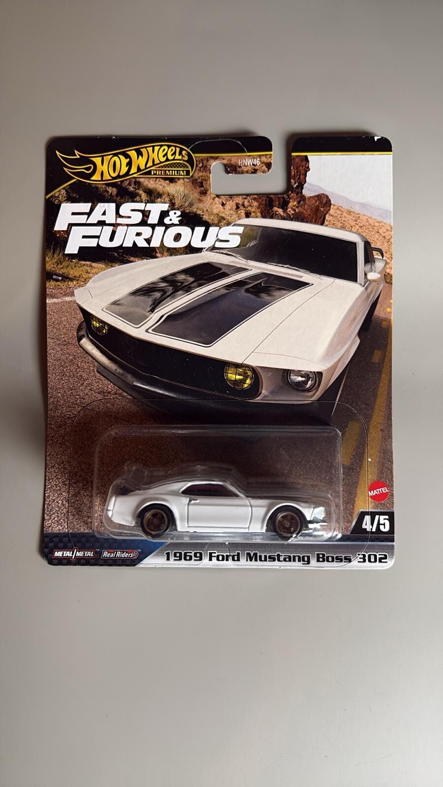 Hot Wheels Premium 1969 Ford Mustang Boss 302
