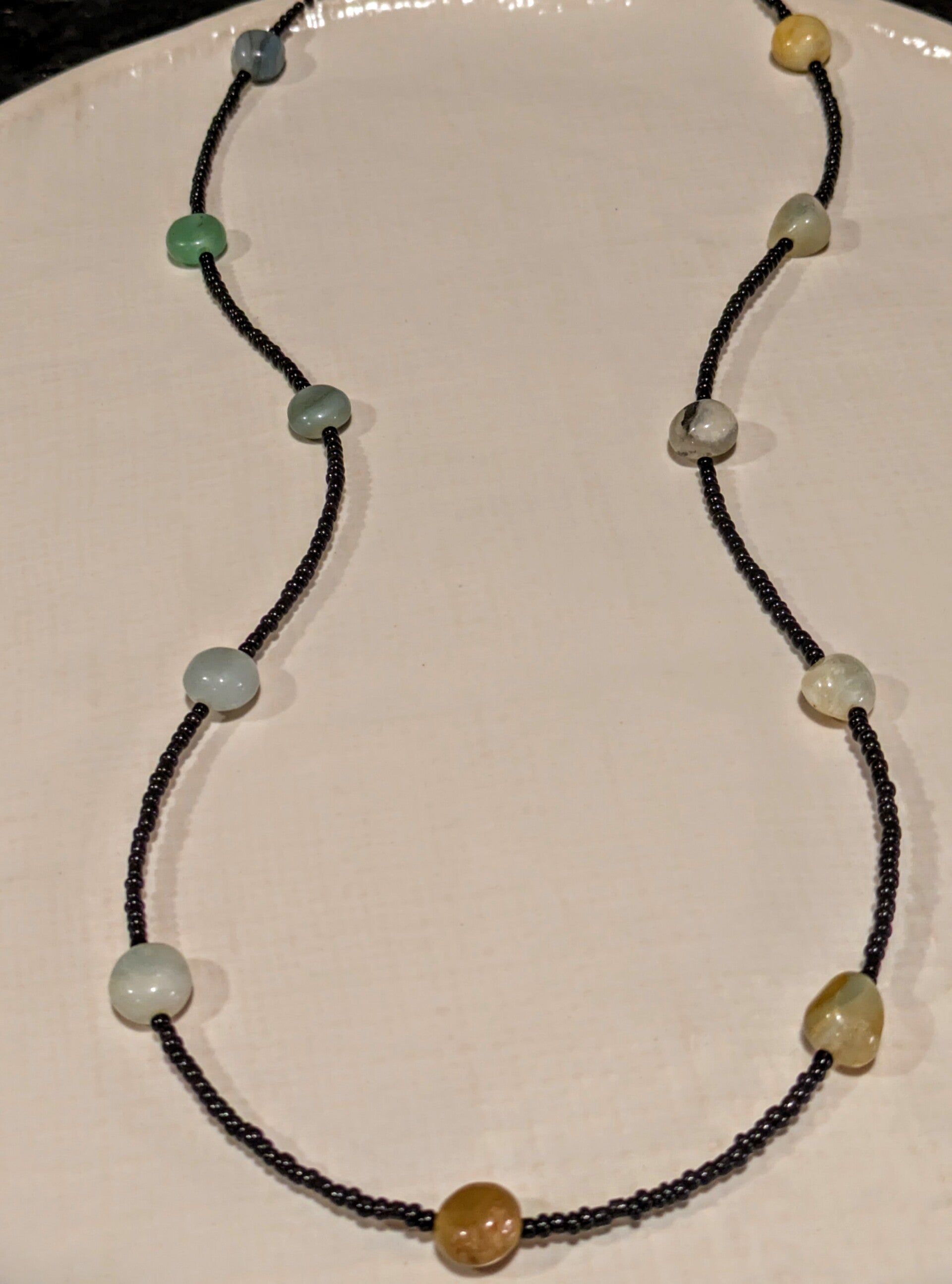 Hand Beaded Decorative Necklace