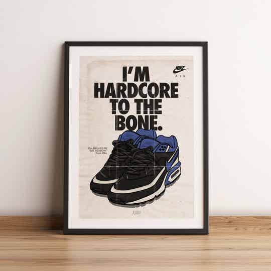 NIKE AIR MAX BW (BIG WINDOW) "VINTAGE" POSTER