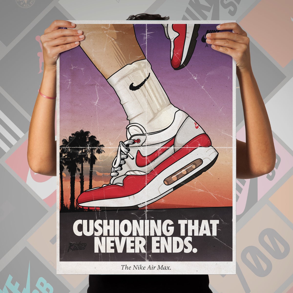 poster nike air max ads