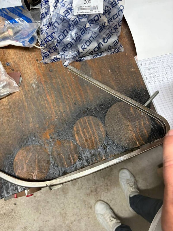 Telaio deflettore Fiat 500