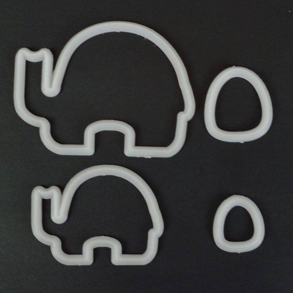 FMM Mummy and Baby Elephant Cutter Set