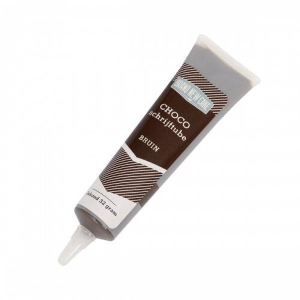 Schrijftube Choco Bruin