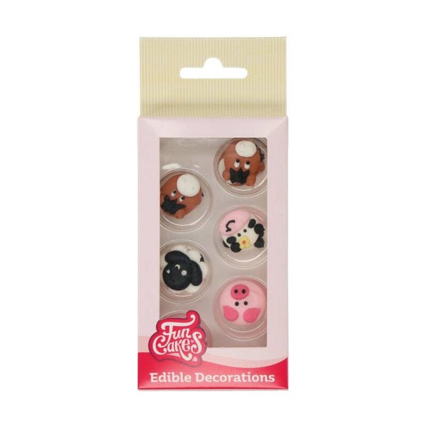 Funcakes Suikerdecoratie Boerderij Dieren