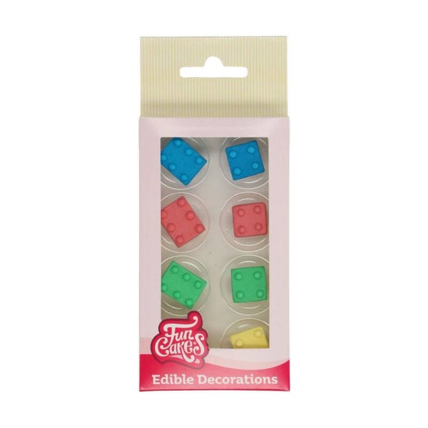 Funcakes Suikerdecoratie Bouw Blokjes