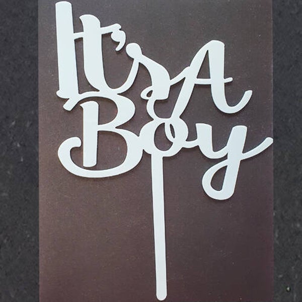 Cake Topper It's a Boy
