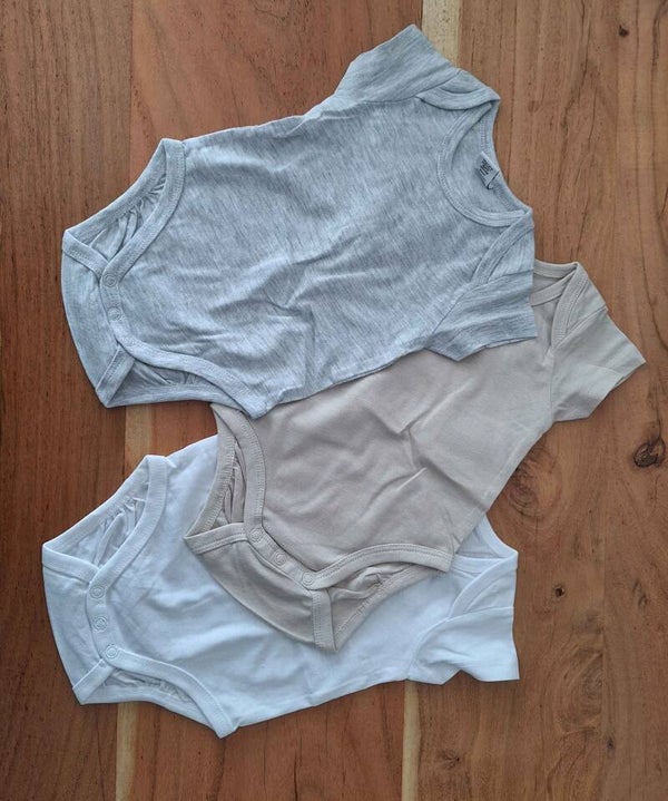 Zachte Baby Romper met Tekst