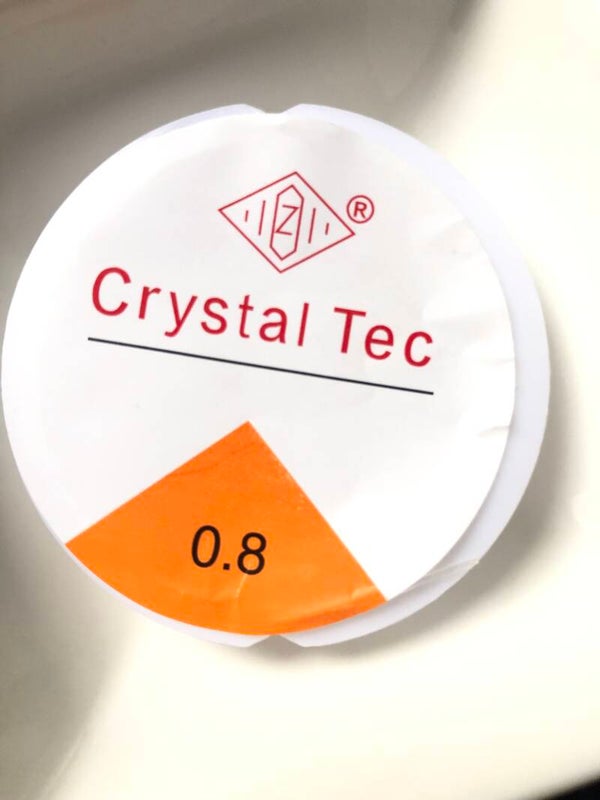 Transparant elastisch draad