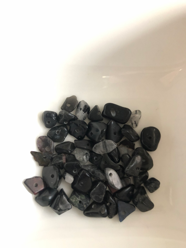 Zwarte edelstenen
