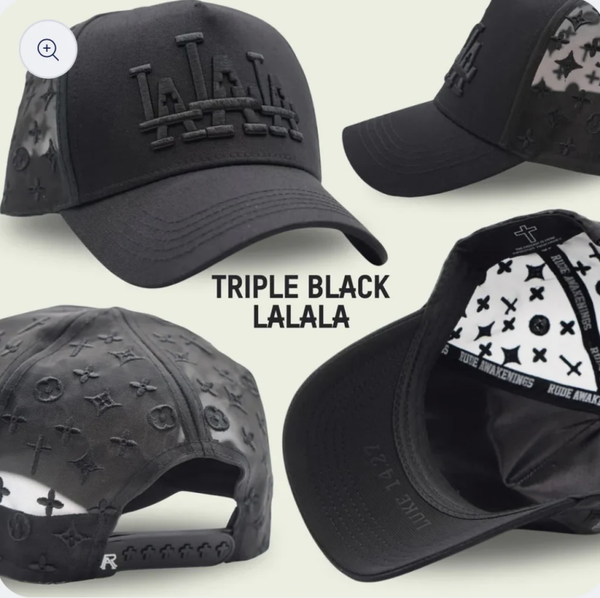 "LALALA TRIPLE BLACK" | RUDE AWAKENINGS