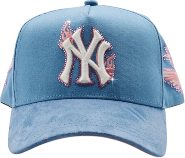 "NY FLAMES BABY BLUE" | DREAMER HATS