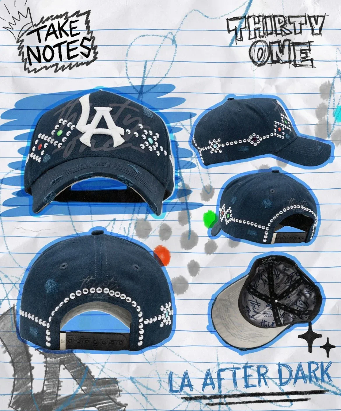 "AFTER DARK" | 31 HATS - TN