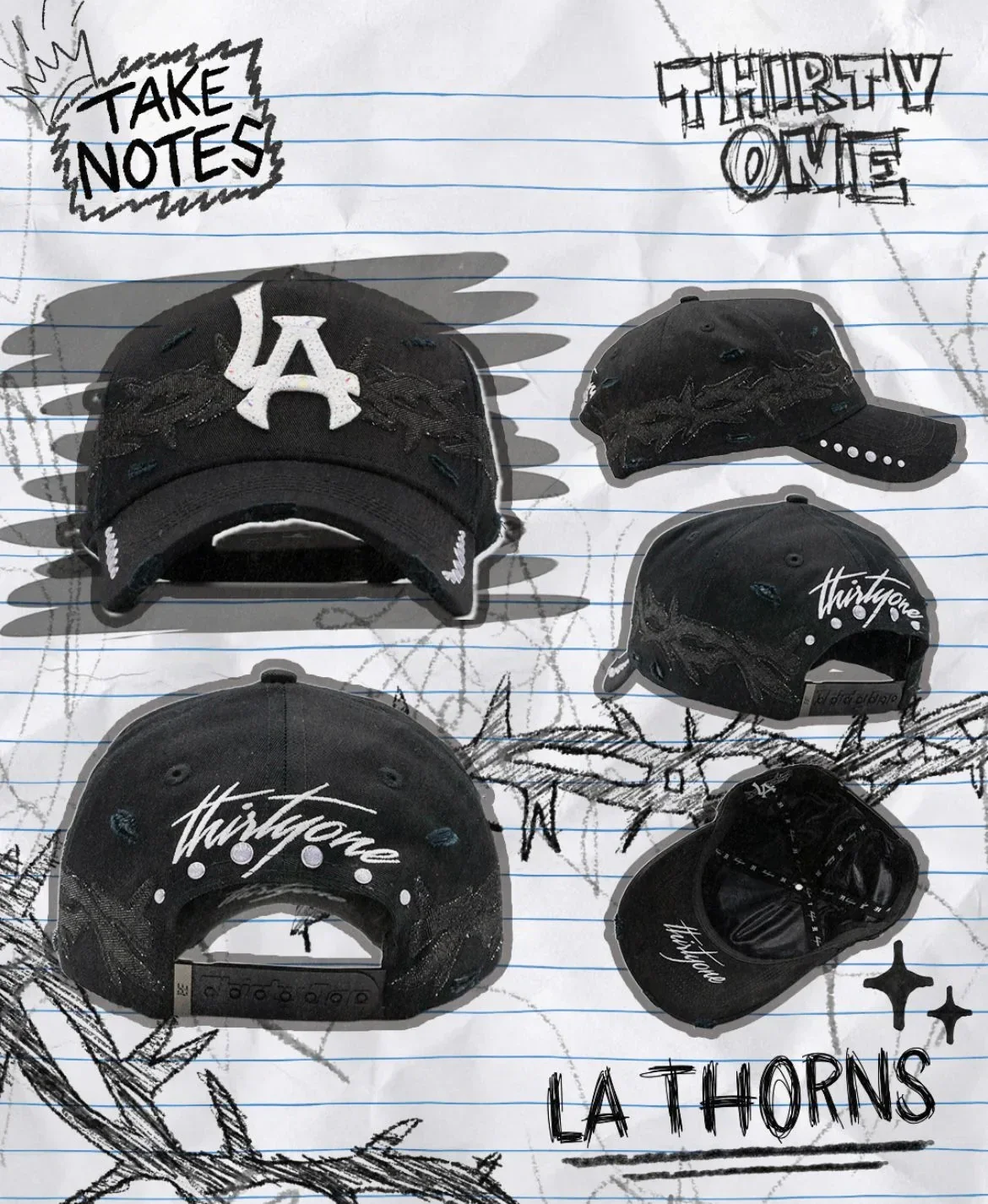 "THRONES" | 31 HATS - TN