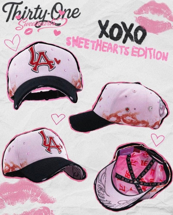"XOXO PINK" | 31 HATS - SWEETHEARTS