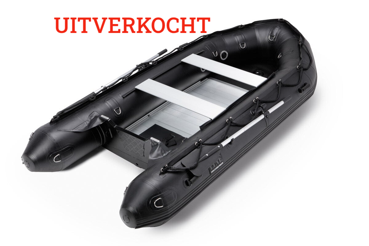 BBLine 320 zwarte rubberboot