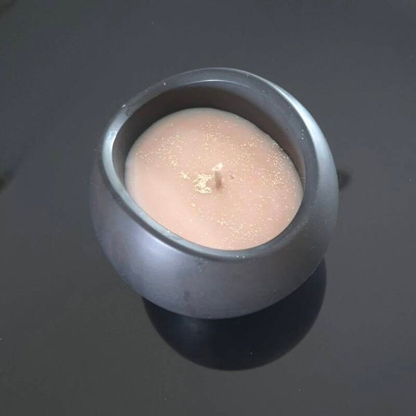 pot ondulé noir