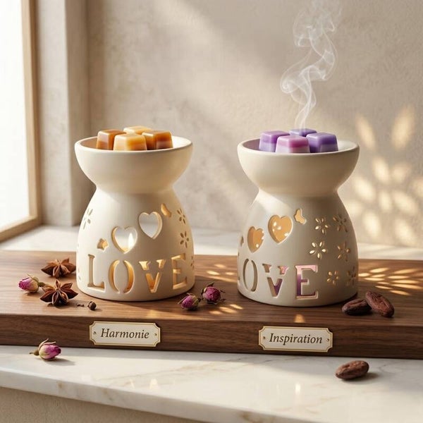 Brûleur Love pour fondants parfumées