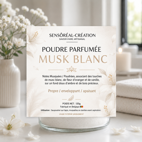 Poudre Musk blanc