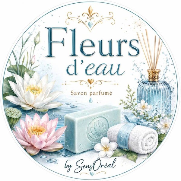 Savons Fleurs d'eau