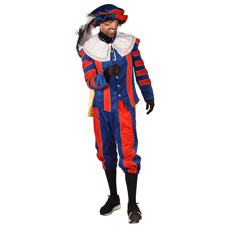 Pietenpak Cadiz Rood-Kobaltblauw