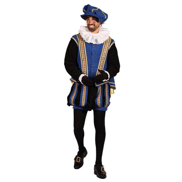 Piet Amsterdam zwart/blauw