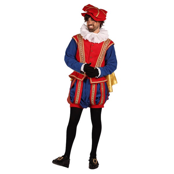 Piet Amsterdam rood/blauw