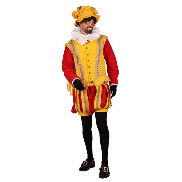 Piet Amsterdam geel/rood