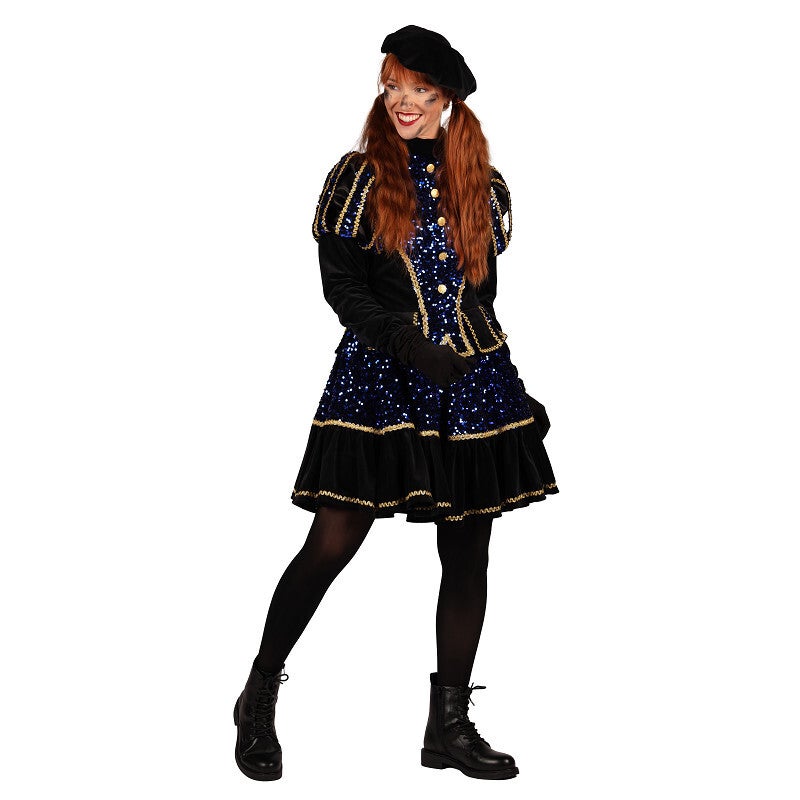 Dames Pietenpak Altea Blauw/Zwart