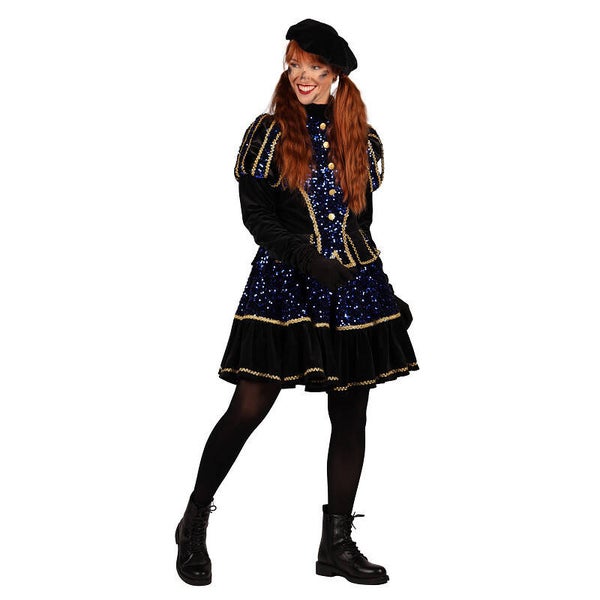 Dames Pietenpak Altea Blauw/Zwart