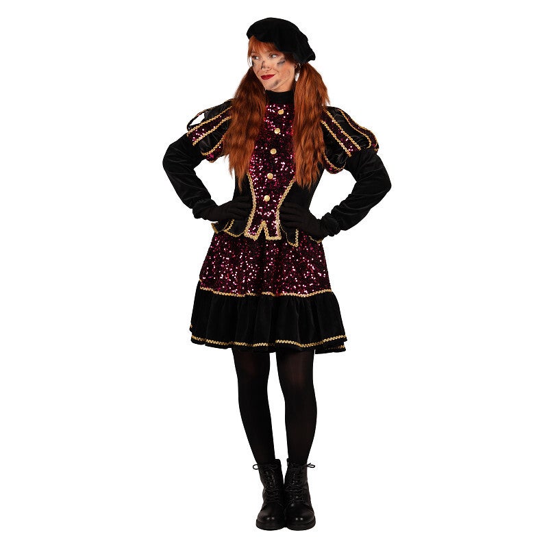 Dames Pietenpak Altea Roze/Zwart