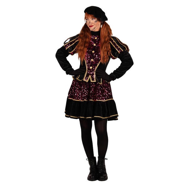 Dames Pietenpak Altea Roze/Zwart