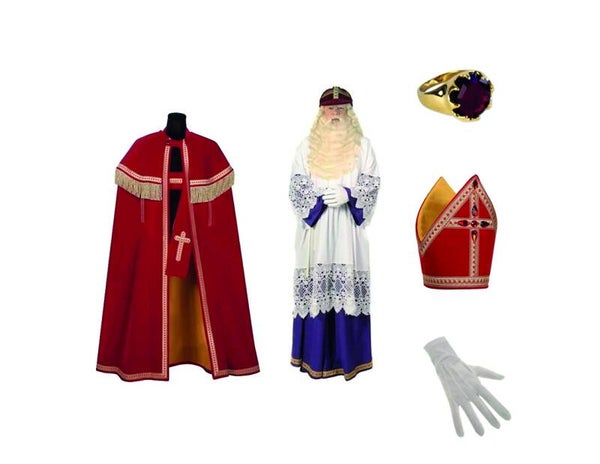 Sinterklaas kostuum compleet Paardenmantel Bram