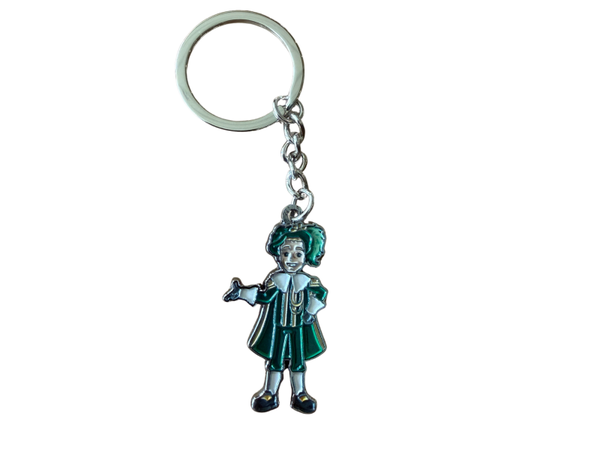 Sleutelhanger Pietje groen