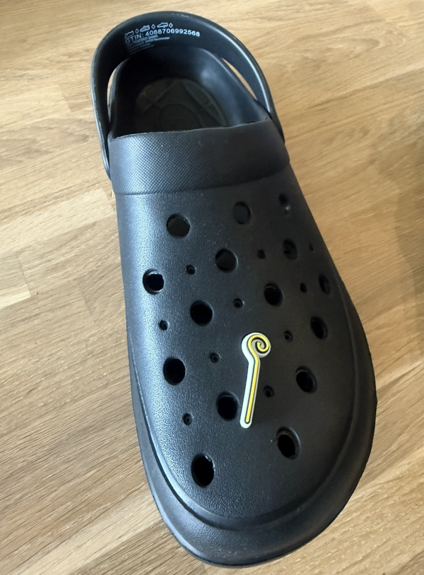 Schoenbedels voor crocs - Staf Sinterklaas