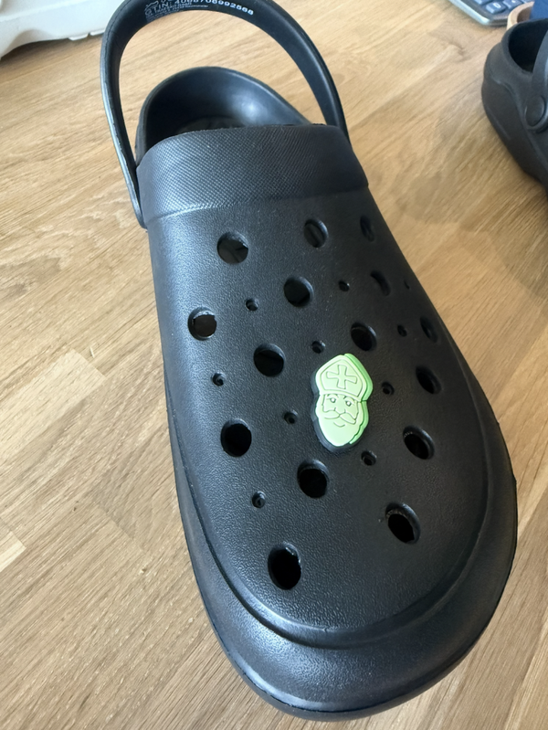 Schoenbedels voor crocs - Schuimpje Sinterklaas