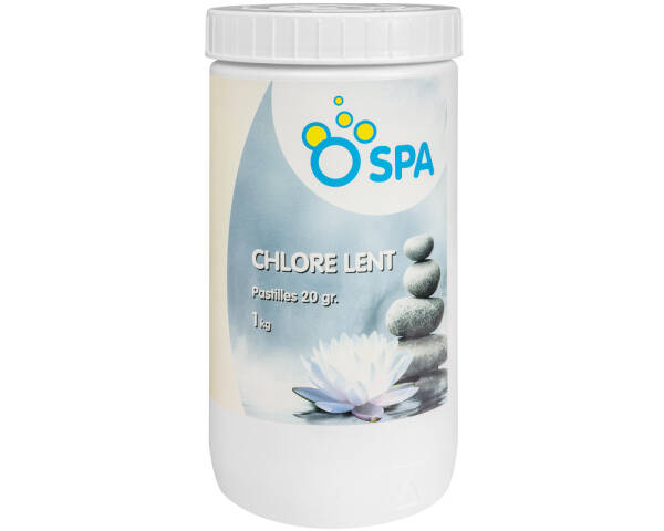 Chlore en pastilles à dissolution lente O Spa