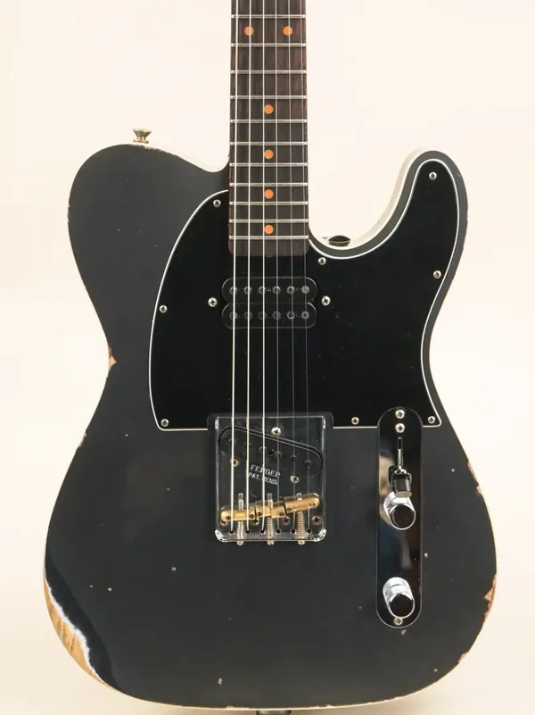Fender Telecaster Custom Shop Charcoal Frost Metallic Relic 2022