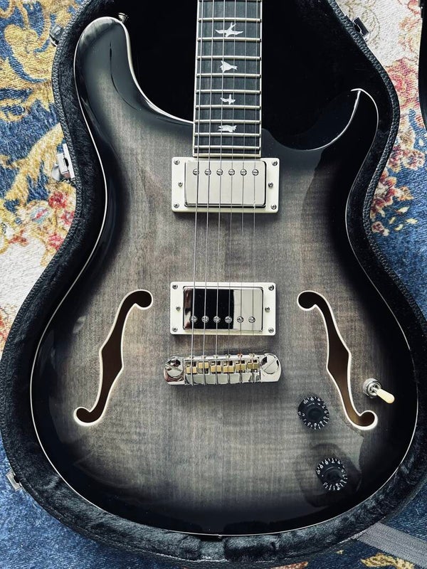 PRS Hollowbody II SE Charcoal Burst