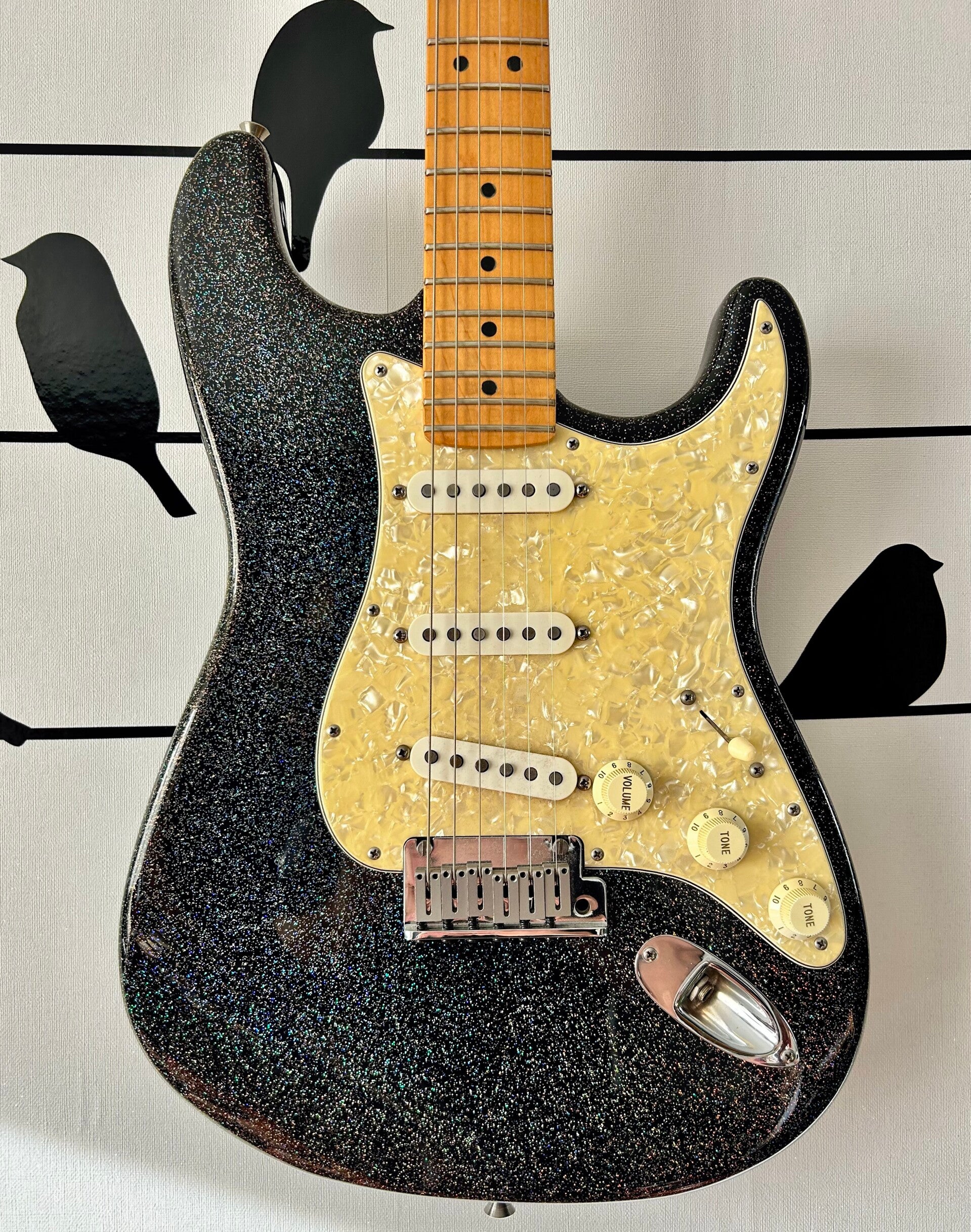 Fender Custom Shop American Classic Stratocaster Black Holoflake