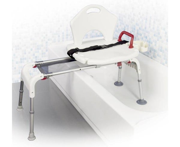 Folding Universal Sliding Transfer Bench Item # SLIDETRANS | SKU # DRI-RTL12075