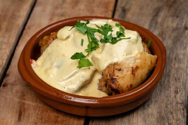POLLO CON CREMA
