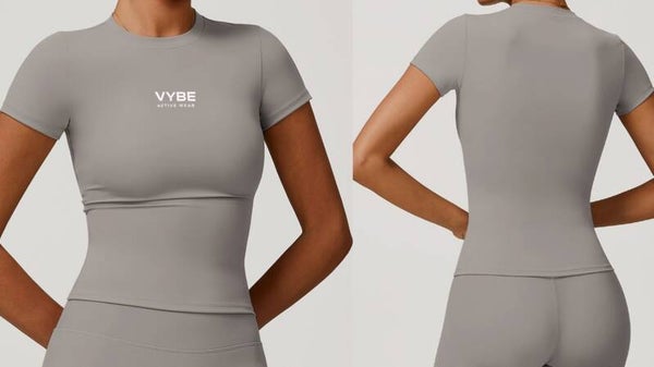 Vybe contouring tee (front logo)