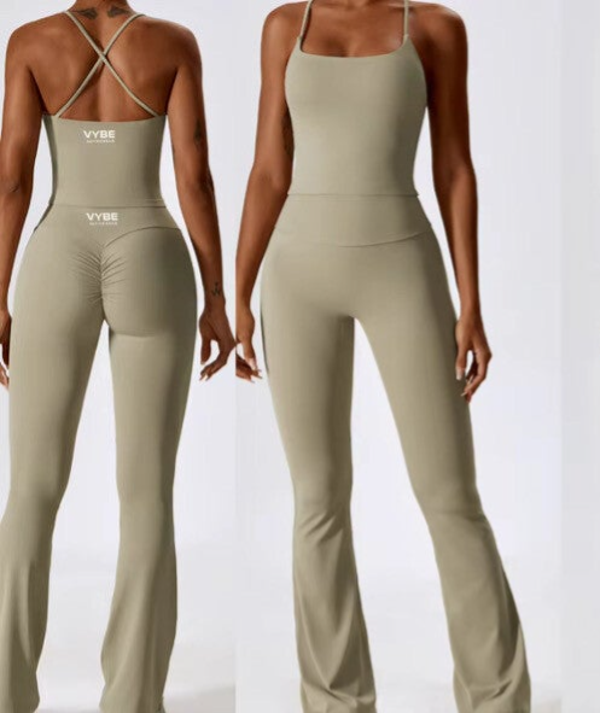 Vybe Seamless Crisscross Back Singlet