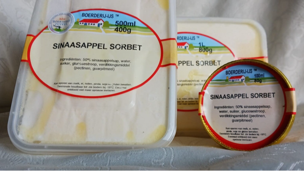 Sinaasappel Sorbet