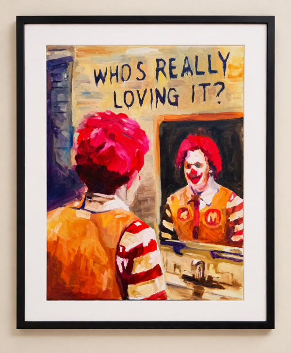 WHO’S REALLY LOVING IT? — LIMITED EDITION PRINT