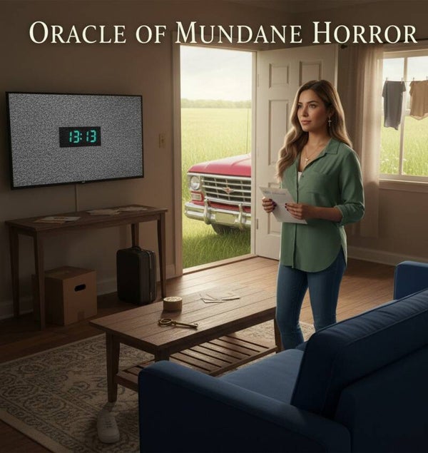 Wes Horror Mundane Horror Oracle Deck