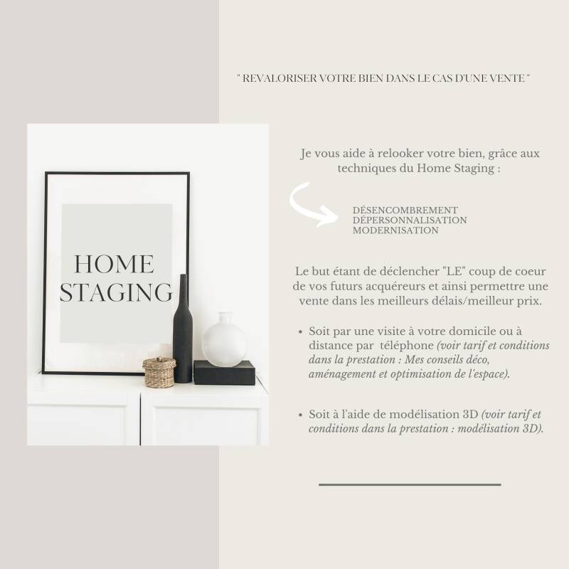 MH Décoration l Marion Hanachi l Décoratrice d'intérieur sur Annecy, Aix les Bains, Rumilly l Mes prestations l Home staging  