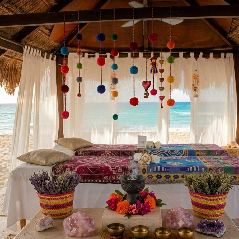 Energy Cleansing ritual in Cancun 