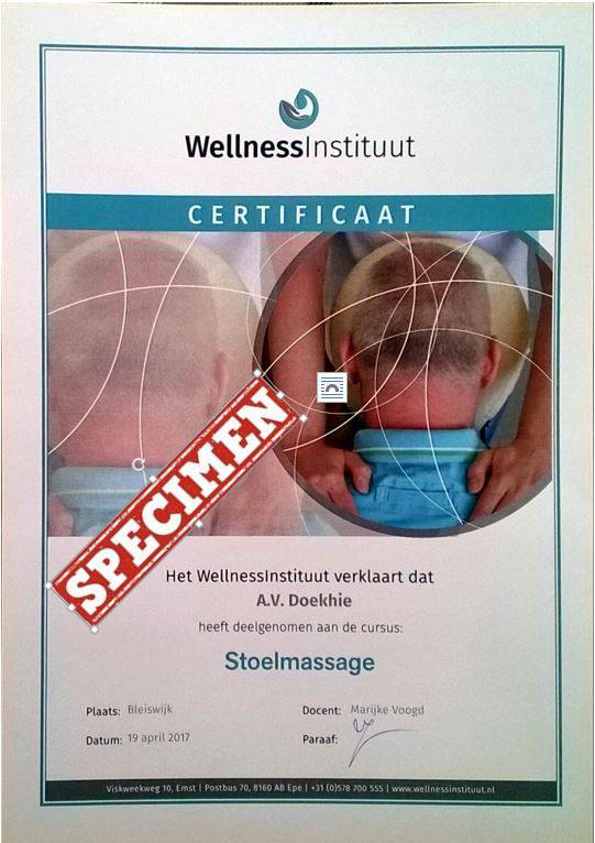 stoelmassage