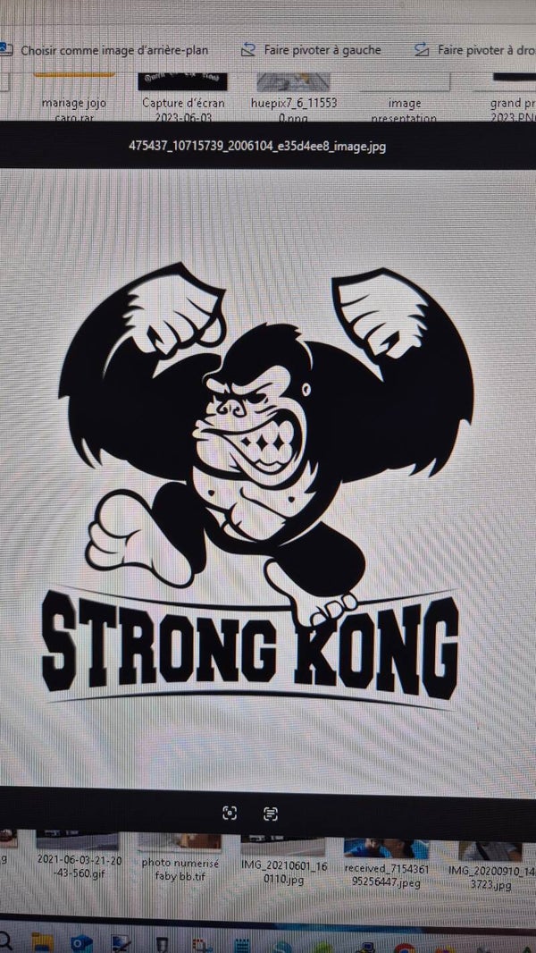 Sticker Strong Kong